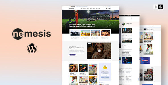Nemesis – News & Magazine WordPress Theme