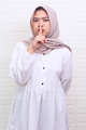 Young Asian Muslim woman in hijab showing keep silence sign - PhotoDune Item for Sale