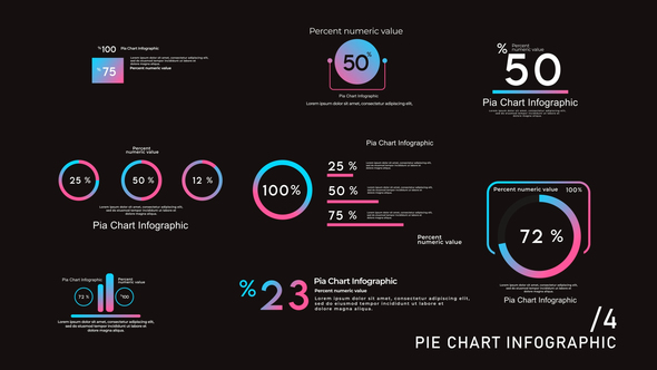 Pie Chart Infographics 4