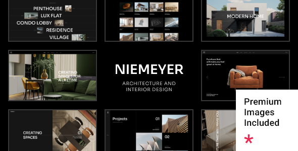 Niemeyer – Architecture and Interior Design Theme