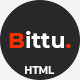 Bittu - Personal Portfolio/CV/Resume HTML5 Template - ThemeForest Item for Sale