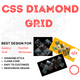 Portfolio, Gallery, Showcase, Grid Design (Diamond Gird Design) - CodeCanyon Item for Sale