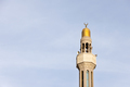 Minaret of the mosque against blue skies in Abu Dhabi, UAE - PhotoDune Item for Sale