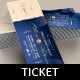 Mozart Beethoven Event Ticket Template