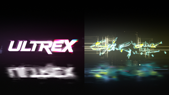 Glitch Logo Intro alt