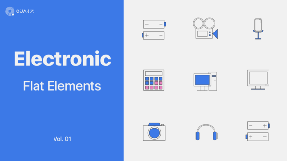 Electronics Icons Vol. 01