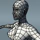 Optimized Low Poly Human Female Base Mesh Ver1.0 - 3DOcean Item for Sale