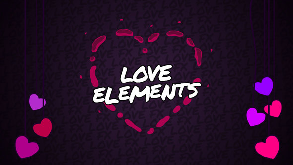 Love Elements // After Effects
