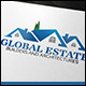 Global Estate Logo & Identity - GraphicRiver Item for Sale