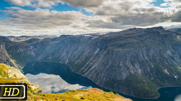 Summertime Norwegian Landscape