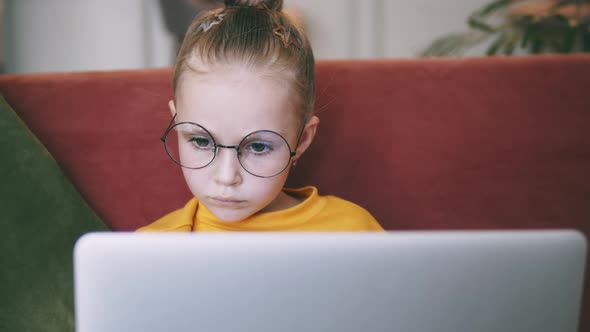 Girl With A Laptop