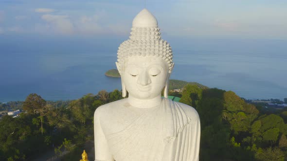 Phuket Big Buddha In Blue Sky