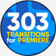 303 Cartoon Transitions // MOGRT - VideoHive Item for Sale