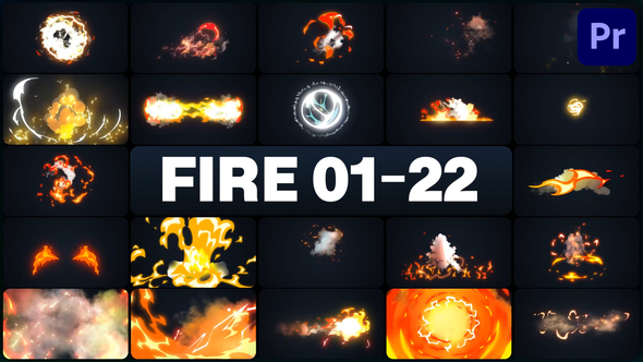 Advanced Fire Elements for Premiere Pro