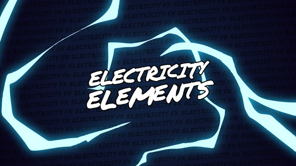 Electricity Elements // After Effects