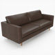 Sofa - Leather - 3DOcean Item for Sale