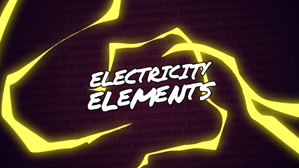 Electricity Elements // Final Cut Pro alt