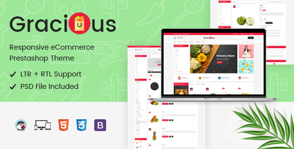 Gracious - Responsive Prestashop Theme