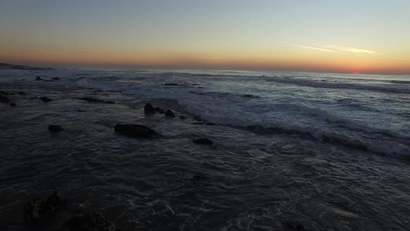 Dramatic Sea Aerial View