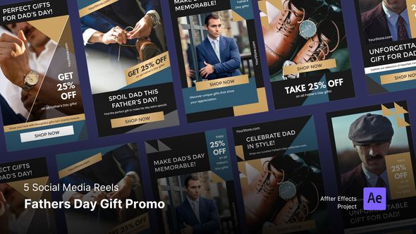 Fathers Day Gift Promo - Social Media Instagram Reels