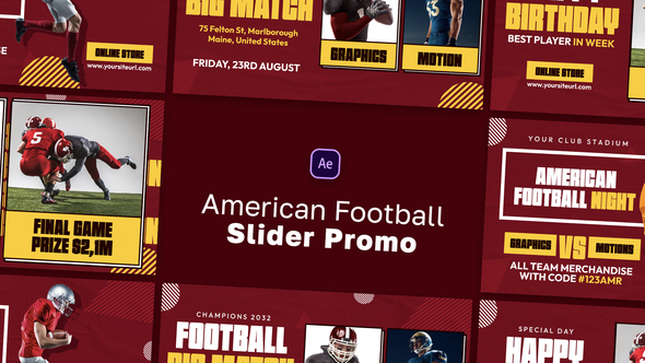 American Football Slide Promo