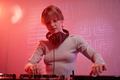 Portrait of young woman as female DJ - PhotoDune Item for Sale