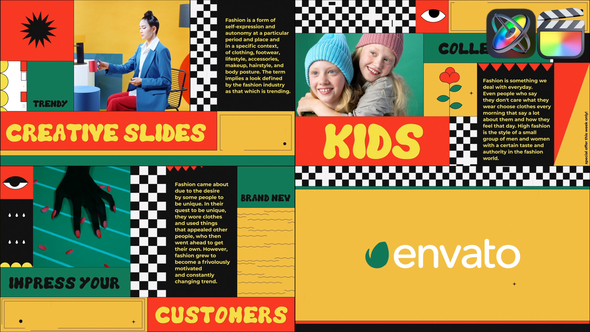 Abstract Fashion Slideshow for FCPX alt