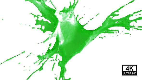 Green Paint Drops Splash V2 alt
