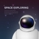 Vector 3d Realistic Spaceman Astronaut - GraphicRiver Item for Sale