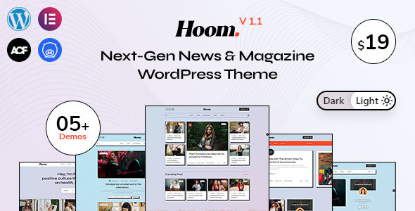 Hoom – News & Magazine WordPress Theme