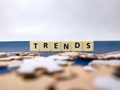 Toys word and jigsaw puzzle with the word TRENDS - PhotoDune Item for Sale