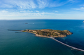 Aerial View of Granite Island in Victor Harbor in Australia - PhotoDune Item for Sale