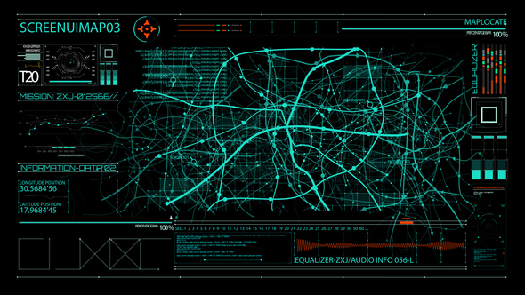 HUD700 Screen MAP3