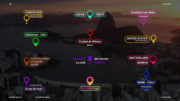 Location Titles | FCPX alt