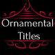 Ornamental Titles // Final Cut Pro - VideoHive Item for Sale