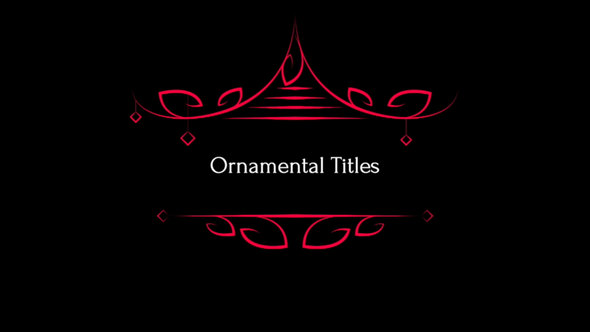 Ornamental Titles // Final Cut Pro alt