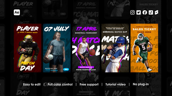 Sport Player Instagram Reels alt