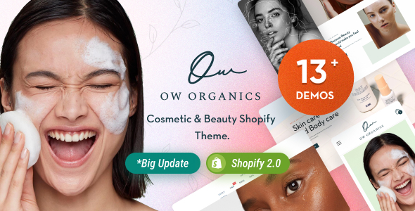 Oworganic – Multipurpose Sections Shopify Theme