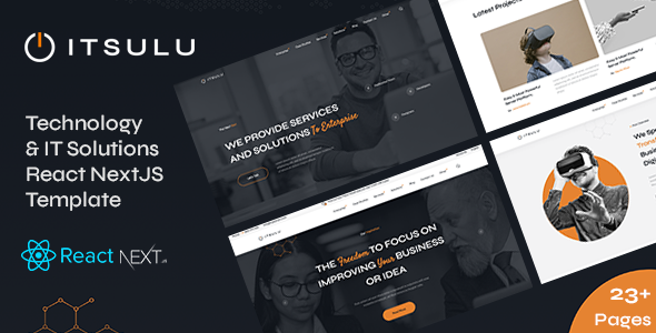 ITSulu - React Technology & IT Solutions NextJS Template