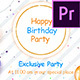 Happy Birthday Invitation Post - VideoHive Item for Sale