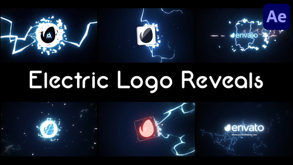 Electric Logo Reveals for After Effects alt