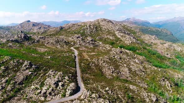 Road Mountains Landscape