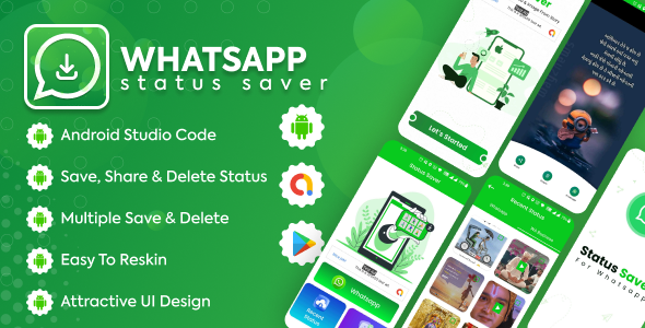 Status Save | Status Downloader | Android | Admob Ads