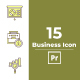 Business Icon Premiere Pro - VideoHive Item for Sale
