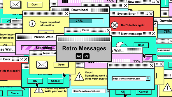 Retro Messages alt