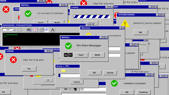 Win Retro Messages alt
