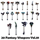 Fantasy Weapon Collection Vol 01 - 3DOcean Item for Sale