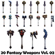 Fantasy Weapon Collection Vol 02 - 3DOcean Item for Sale