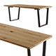 Margin V Dining Table by mLOFT - 3DOcean Item for Sale