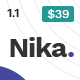 Nika - Medical Elementor WooCommerce Theme - ThemeForest Item for Sale